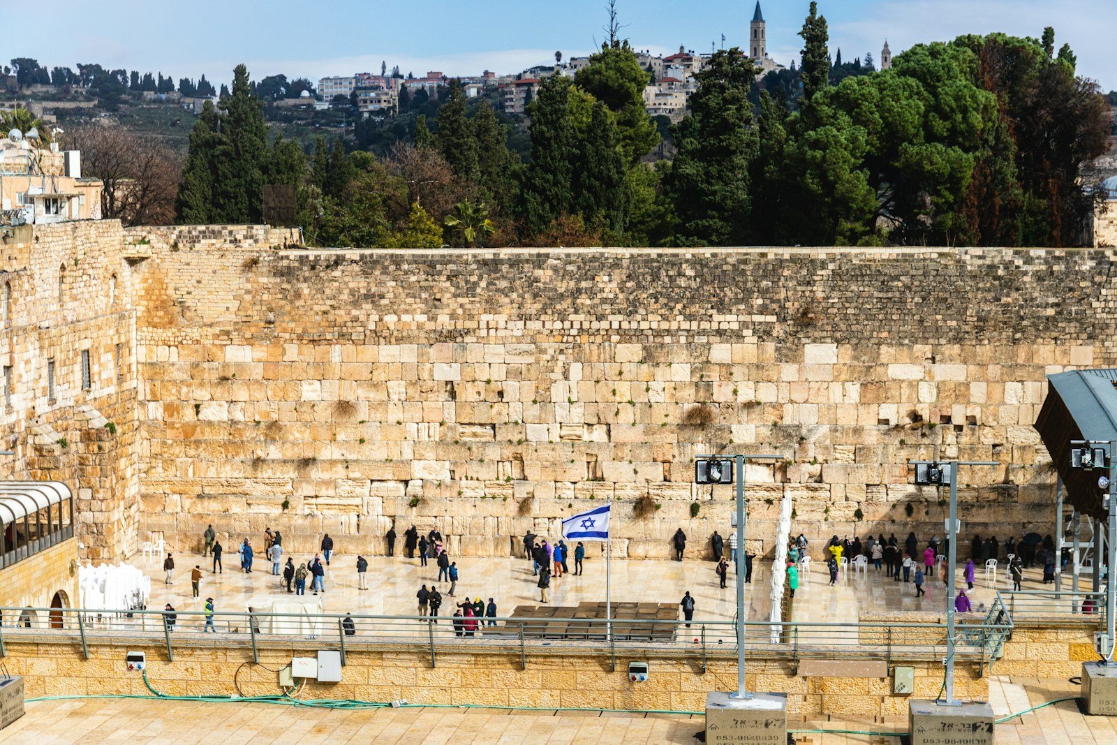 The Western Wall in Jerusalem's Old City, a stop on almost every guided Israel tour
